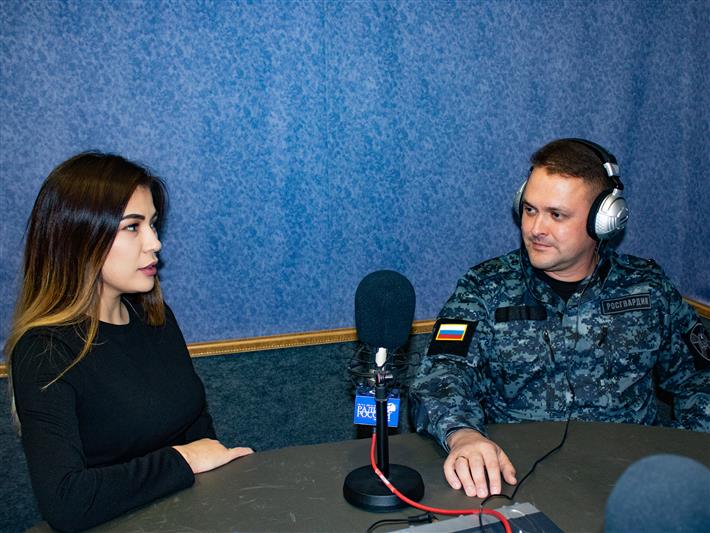 На волне «Радио России  Горно-Алтайск» состоялся очередной выпуск программы «В эфире Росгвардия»