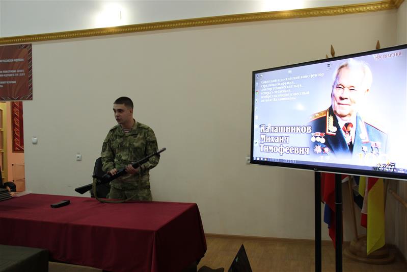 На Северном Кавказе продолжается акция Росгвардии «Калашников-100»