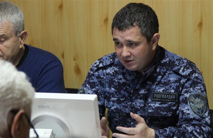 Владикавказские росгвардейцы провели рабочую встречу с руководителями частных охранных предприятий