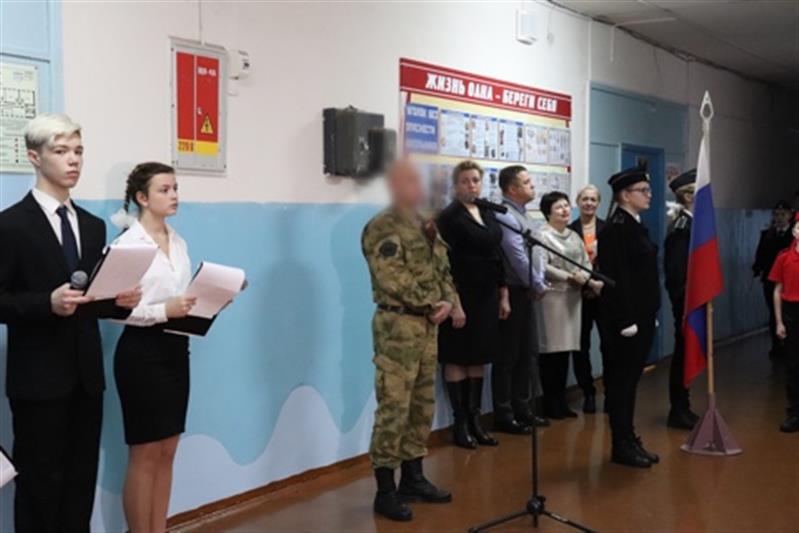 В Северодвинске открыли мемориальную доску погибшему военнослужащему войск правопорядка