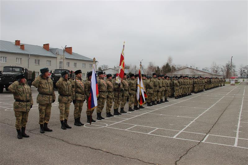 В грозненском соединении Росгвардии состоялись торжественные мероприятия, посвященные Дню ракетных войск и артиллерии