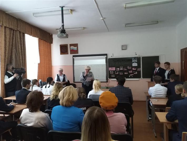 Память погибшего сотрудника вневедомственной охраны увековечена в златоустовской школе