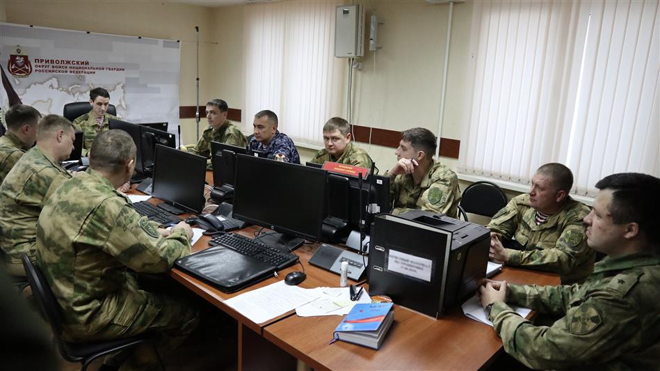 Учебно-методический сбор начальников инспекций пожарной безопасности Приволжского округа Росгвардии проведён в Нижнем Новгороде