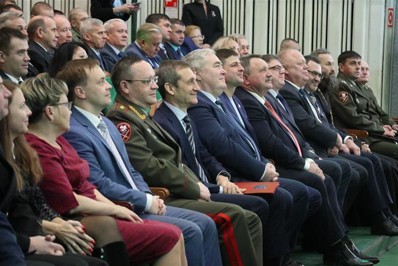 Сосновоборский полк Росгвардии отметил 40-летний юбилей
