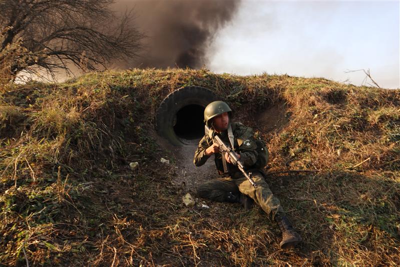 В Южном округе тридцать росгвардейцев завоевали право ношения крапового берета (видео)