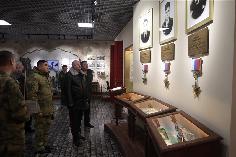 Делегация внутренних войск Республики Беларусь посетила Северо-Западный округ Росгвардии с рабочим визитом