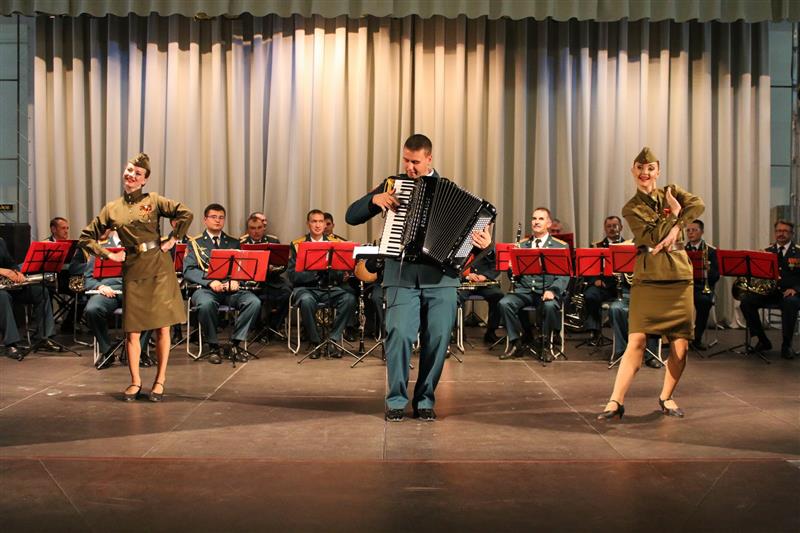 Концерт ансамбля песни и пляски и оркестра штаба Северо-Кавказского округа Росгвардии состоялся в Ставрополе