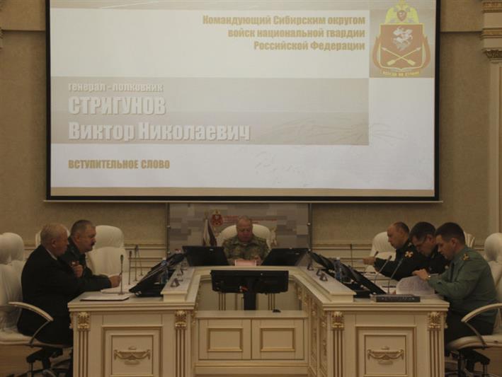 В Сибирском округе Росгвардии подвели итоги Года воспитательной работы