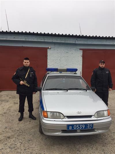 В Белгородской области сотрудники Росгвардии вернули родителям потерявшуюся школьницу