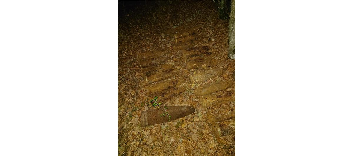 Взрывотехники севастопольского ОМОН обследовали неиспользованные боеприпасы времен войны