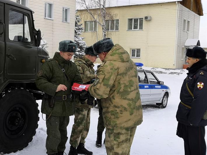 Заместитель командующего Сибирским округом Росгвардии проинспектировал управление ведомства в Алтайском крае