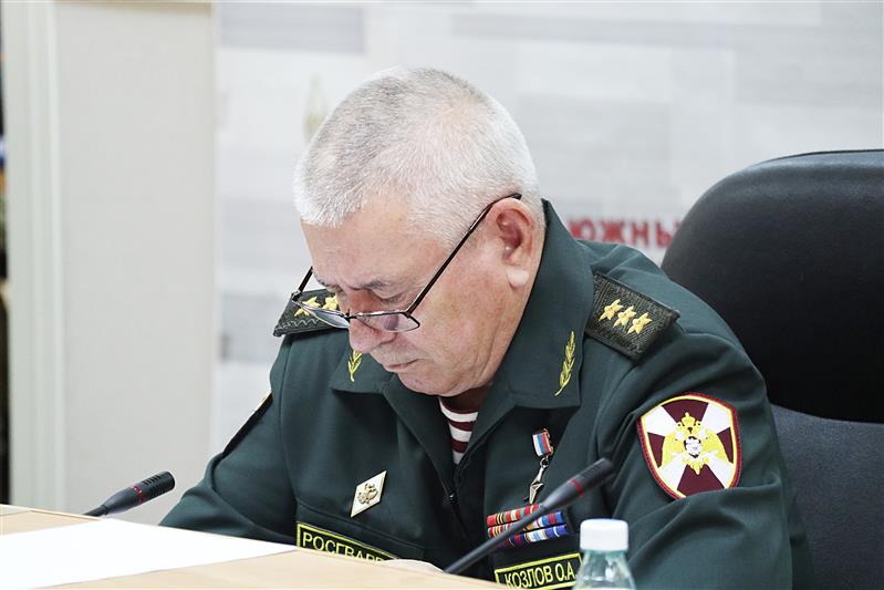 В Ростове-на-Дону состоялся военный совет Южного округа Росгвардии