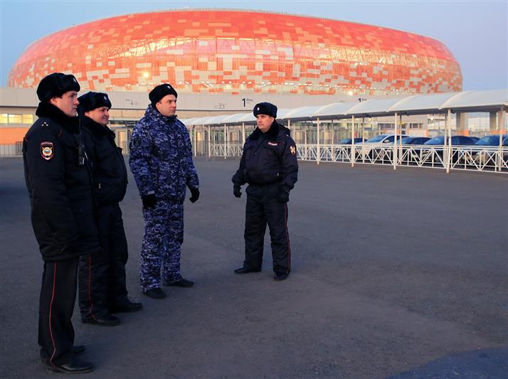 В Саранске при участии Росгвардии обеспечена безопасность матча между футбольными клубами «Тамбов» и «Локомотив»