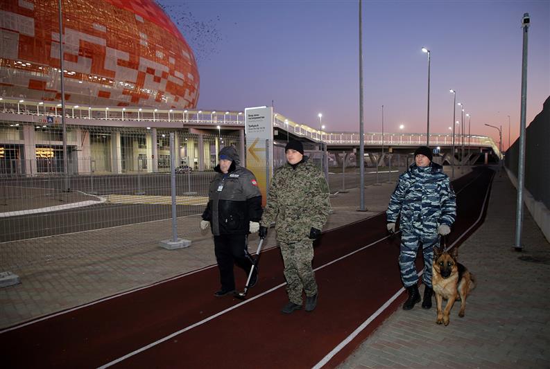 В Саранске при участии Росгвардии обеспечена безопасность матча между футбольными клубами «Тамбов» и «Локомотив»