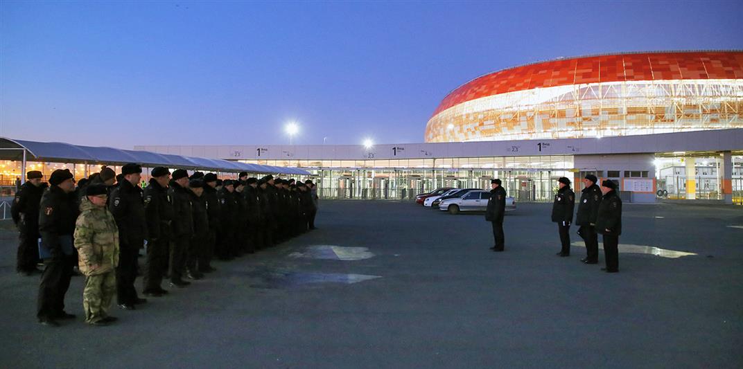 В Саранске при участии Росгвардии обеспечена безопасность матча между футбольными клубами «Тамбов» и «Локомотив»