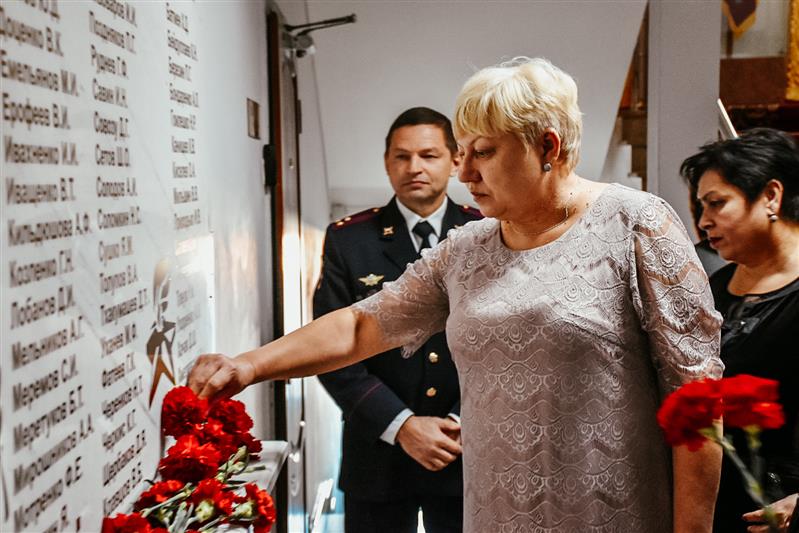 В Южном округе Росгвардии прошли мероприятия, посвящённые Дню памяти погибших правоохранителей