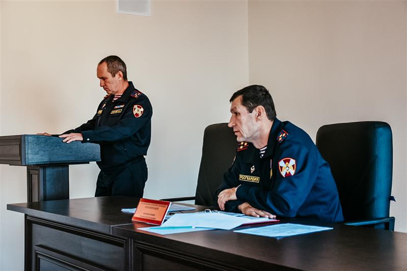 В Управлении Росгвардии по Республике Адыгея прошло оперативное совещание