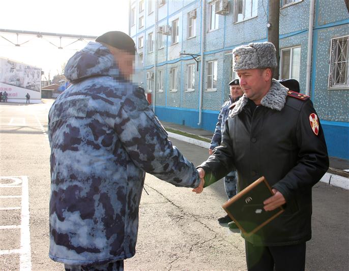 Краснодарский ОМОН отметил годовщину своего образования