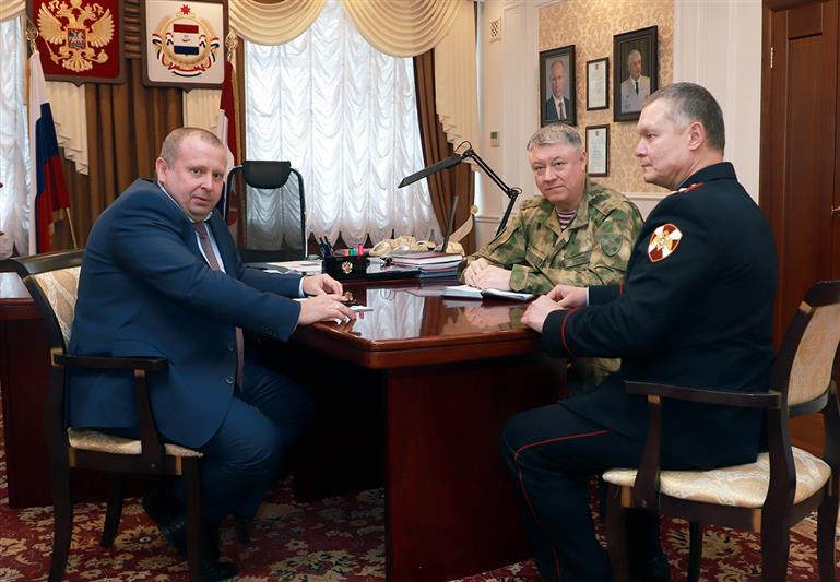 Заместитель командующего Приволжским округом Росгвардии проверил организацию служебной деятельности Управления Росгвардии по Республике Мордовия 