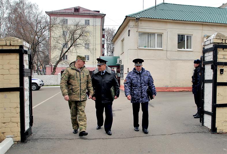 Заместитель командующего Приволжским округом Росгвардии проверил организацию служебной деятельности Управления Росгвардии по Республике Мордовия 