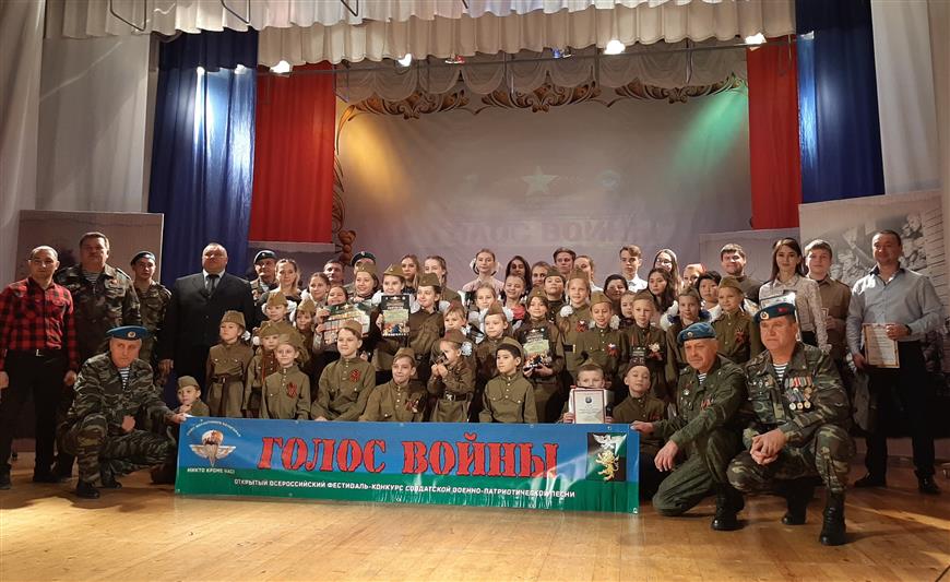 Белгородские росгвардейцы стали лауреатами Всероссийского фестиваля-конкурса солдатской и военно-патриотической песни 