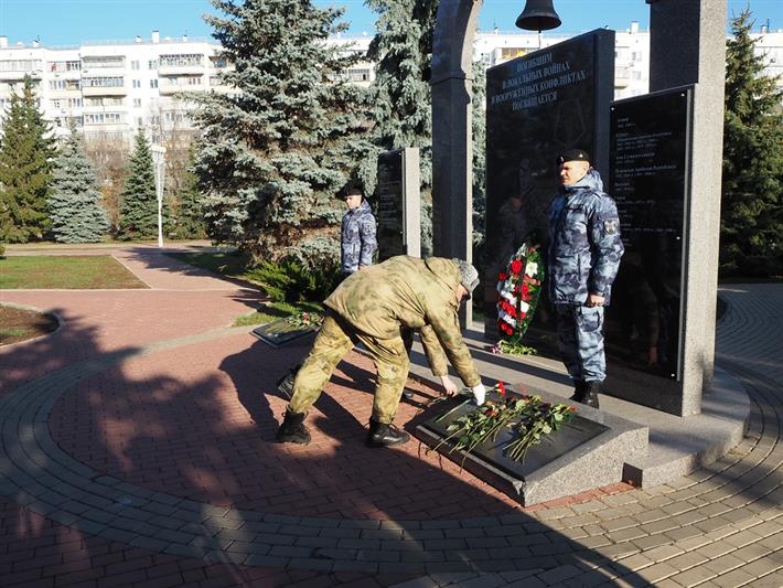 В Белгороде представители Росгвардии встретились с матерями и вдовами погибших военнослужащих и сотрудников