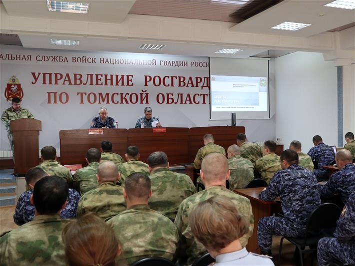 Итоговая проверка за 2019 год обучения прошла в подразделениях томской Росгвардии 