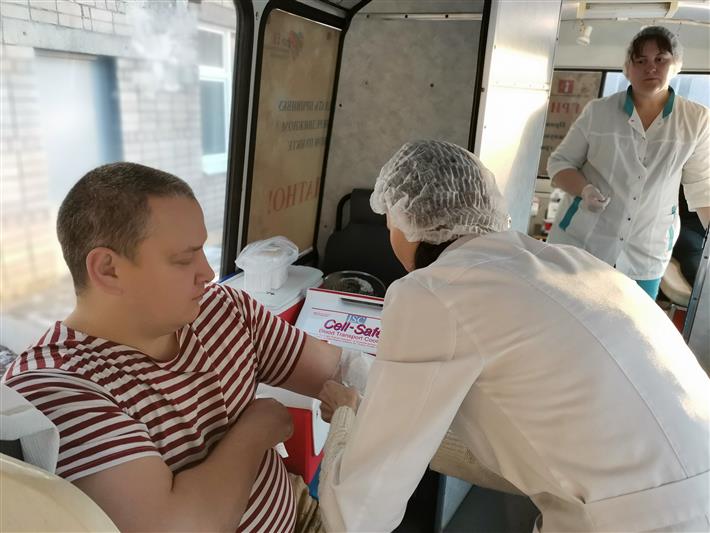Карельские росгвардейцы приняли участие в донорской акции