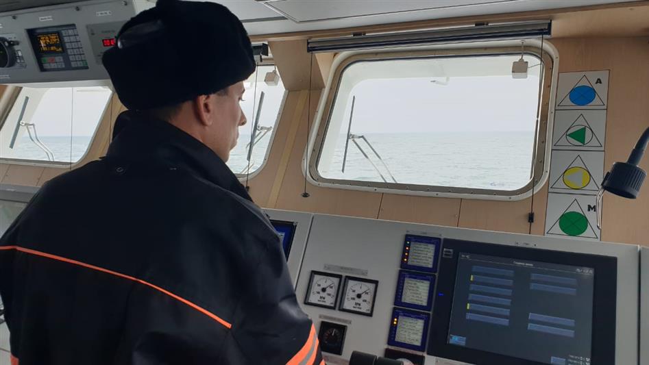 Генерал армии Виктор Золотов проверил готовность морских подразделений ведомства к выполнению задач по охране объектов в акватории Керченского пролива