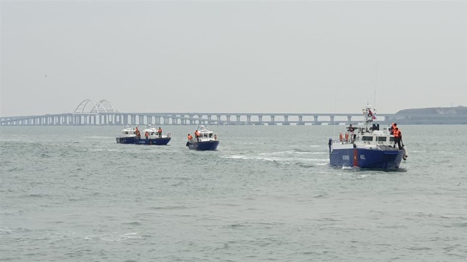 Генерал армии Виктор Золотов проверил готовность морских подразделений ведомства к выполнению задач по охране объектов в акватории Керченского пролива