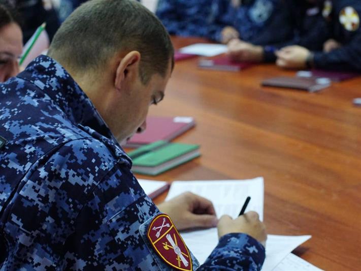 Итоговая проверка за 2019 год обучения прошла в подразделениях томской Росгвардии 