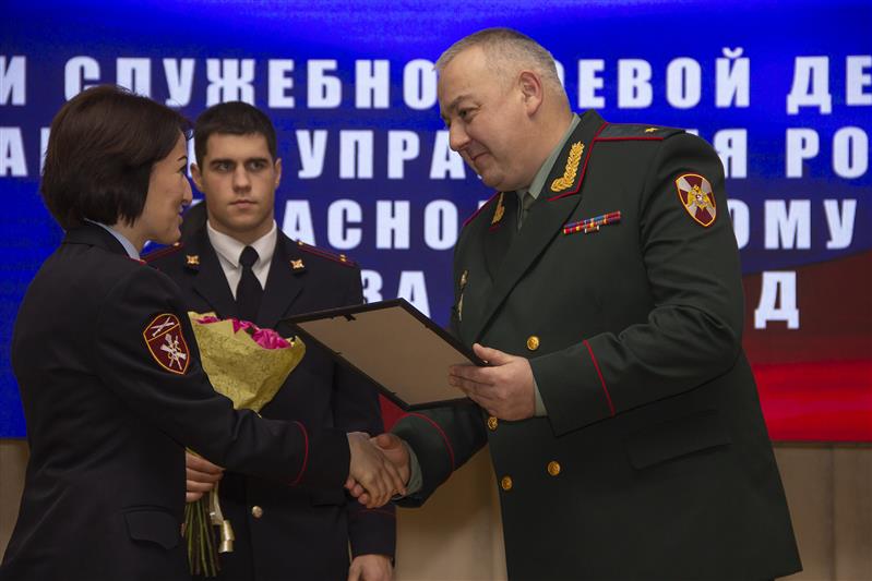 На Кубани в региональном управлении Росгвардии подведены итоги служебно-боевой деятельности за 2019 год 