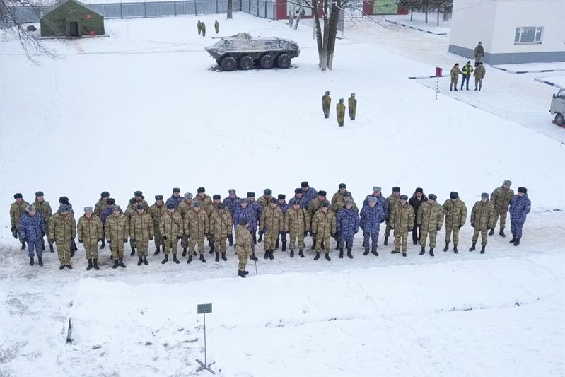 В Нижегородской области проходит оперативный сбор с руководящим составом Приволжского округа Росгвардии