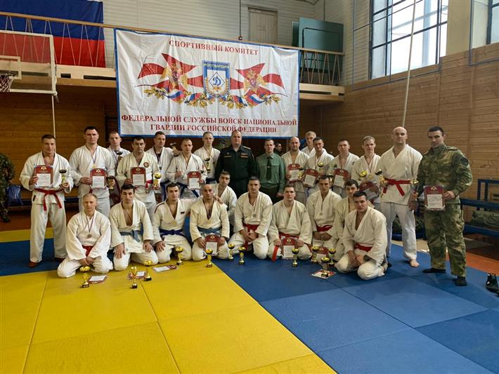 Подведены итоги чемпионата Северо-Западного округа Росгвардии по рукопашному бою 
