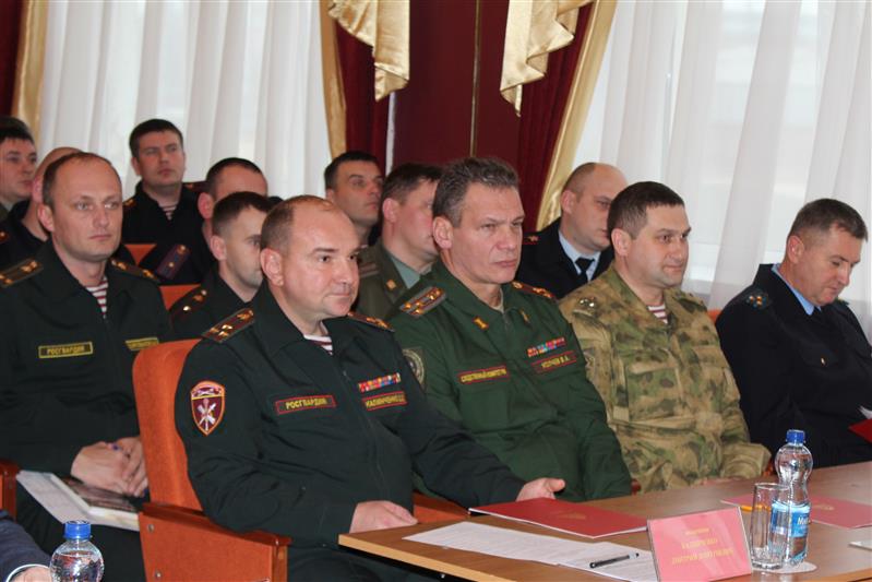 В Управлении Росгвардии по Курской области подвели итоги служебно-боевой деятельности за 2019 год