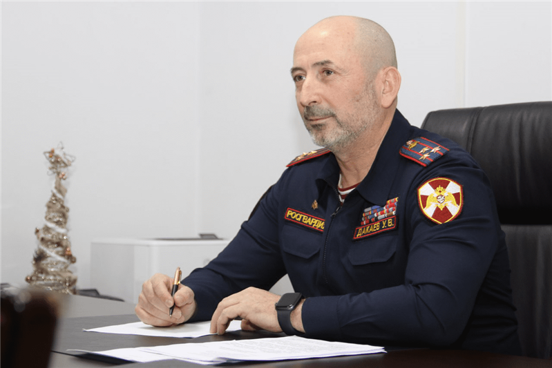 В территориальных органах Росгвардии на Северном Кавказе состоялись приемы граждан