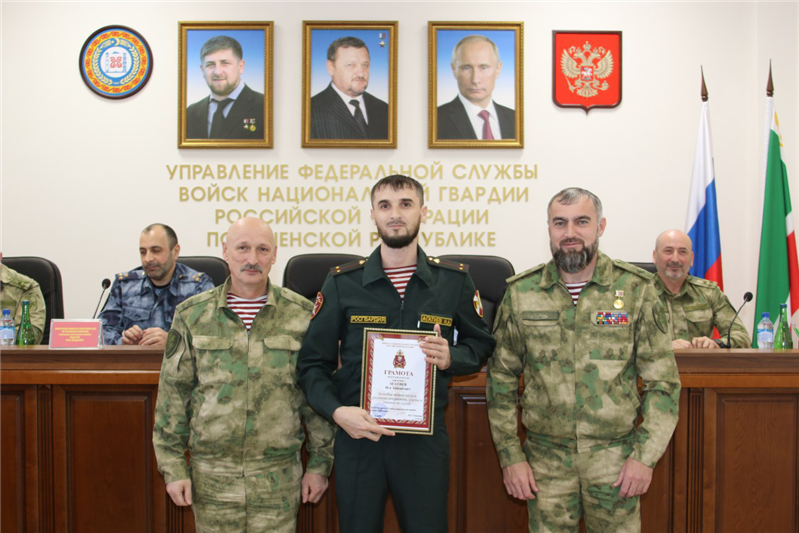 В Управлении Росгвардии по Чеченской Республике подвели итоги служебно-боевой деятельности за 2019 год (видео)