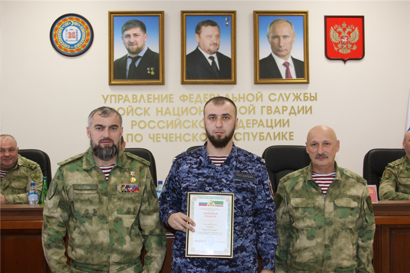 В Управлении Росгвардии по Чеченской Республике подвели итоги служебно-боевой деятельности за 2019 год (видео)