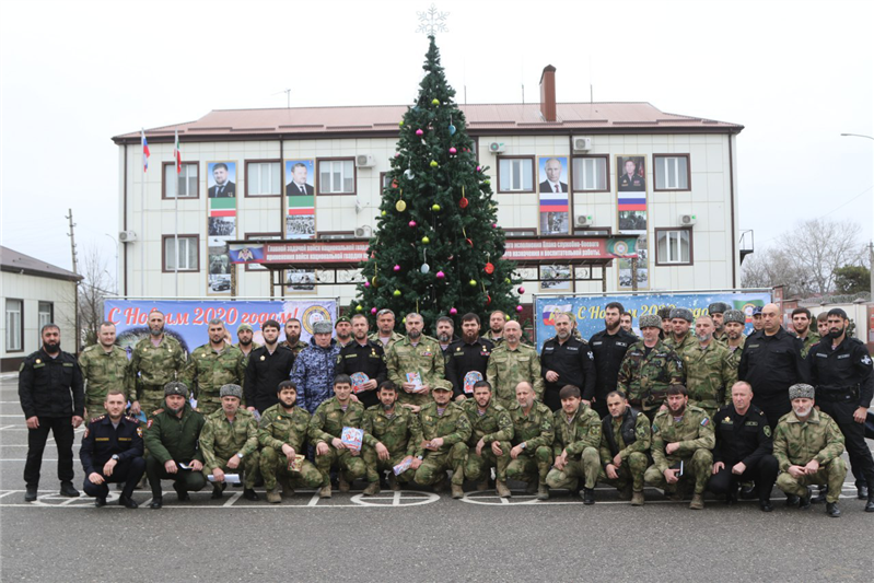 Управление Росгвардии по Чеченской Республике присоединилось к акции «Дари добро с Айшат Кадыровой»
