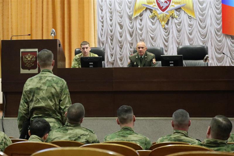 В Уральском округе Росгвардии состоялись учебно-методические сборы руководителей групп морально-психологической подготовки