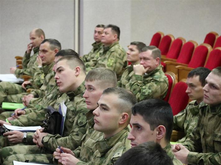 В Уральском округе Росгвардии состоялись учебно-методические сборы руководителей групп морально-психологической подготовки