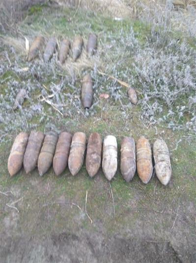 В Воронеже сотрудники ОМОН обследовали около 40 боеприпасов времён Великой Отечественной войны 