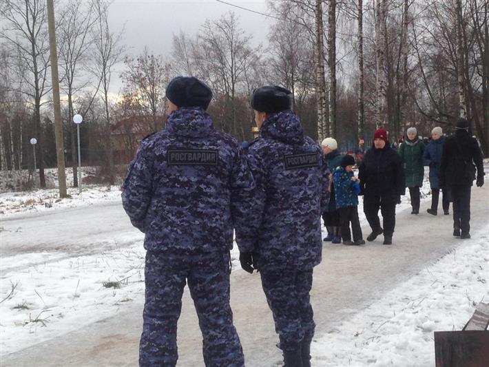 Карельские росгвардейцы приняли участие в охране общественного порядка в ходе XIX Зимнего фестиваля
