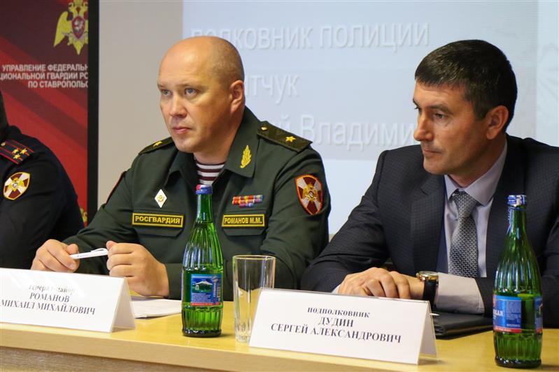 В Ставрополе подведены итоги служебно-боевой деятельности краевого управления Росгвардии за 2019 год