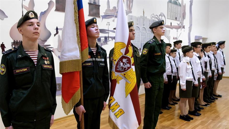 В Курске открылся кадетский класс Росгвардии имени кавалера ордена Мужества Игоря Казакова (видео)