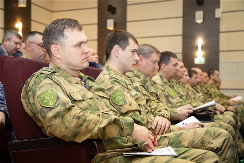 В Нижегородской области проходит оперативный сбор с руководящим составом Приволжского округа Росгвардии