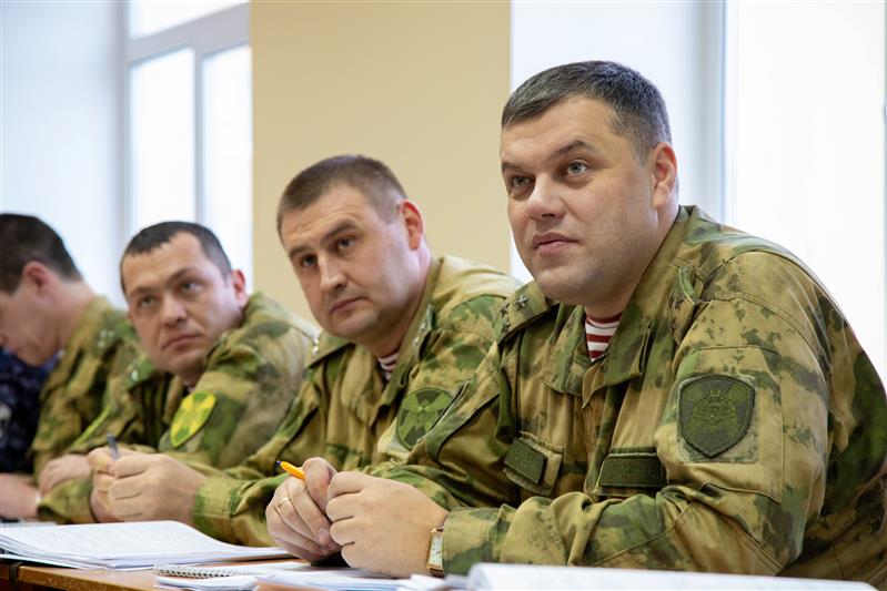 В Нижегородской области проходит оперативный сбор с руководящим составом Приволжского округа Росгвардии