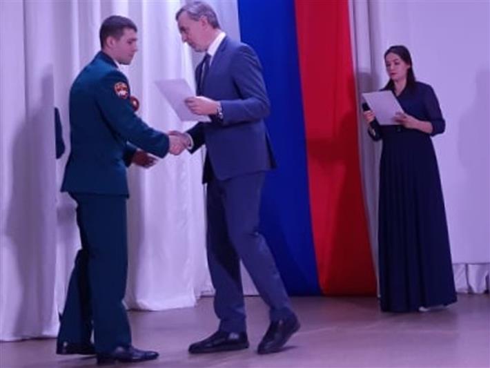 В Ангарске военнослужащих Росгвардии наградили за службу на Северном Кавказе
