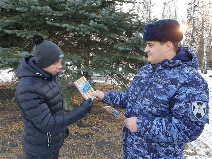 В Приволжье состоялась акция Росгвардии «Безопасный Новый год»