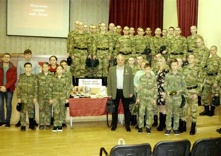 В астраханском батальоне Росгвардии состоялось мероприятие, посвящённое Дню Героев Отечества
